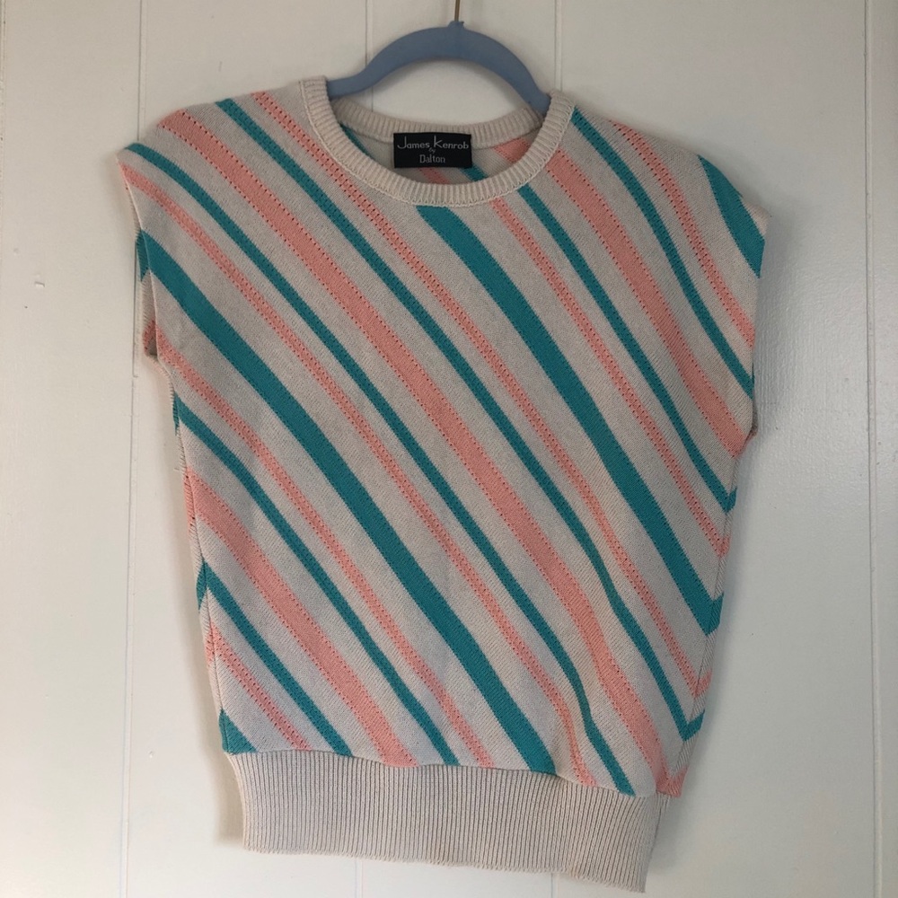 Vintage James Kenrob by Dalton Woven Top